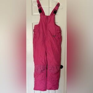 Arctic Hero Pink Ski bib Girls 16-18